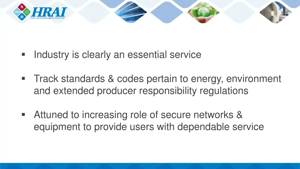 industry is clearly an essential service