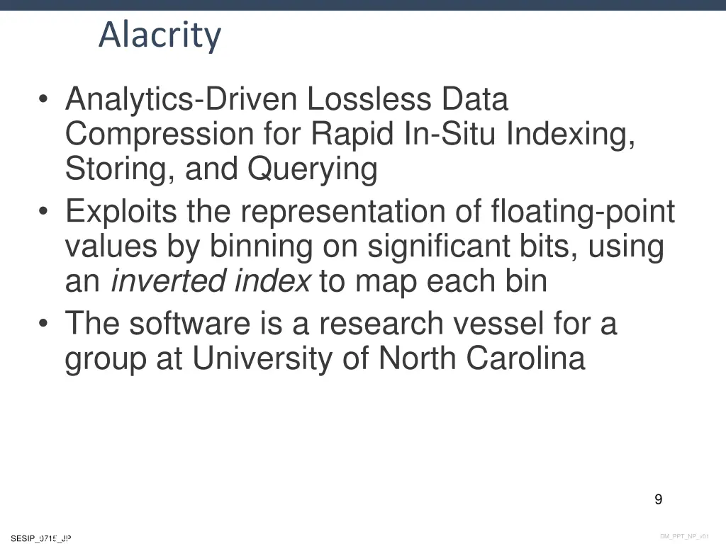 alacrity
