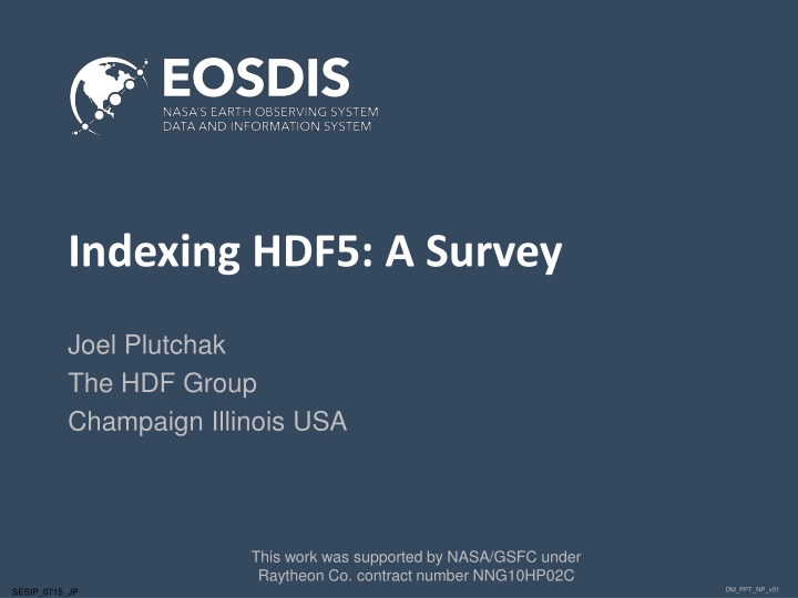indexing hdf5 a survey