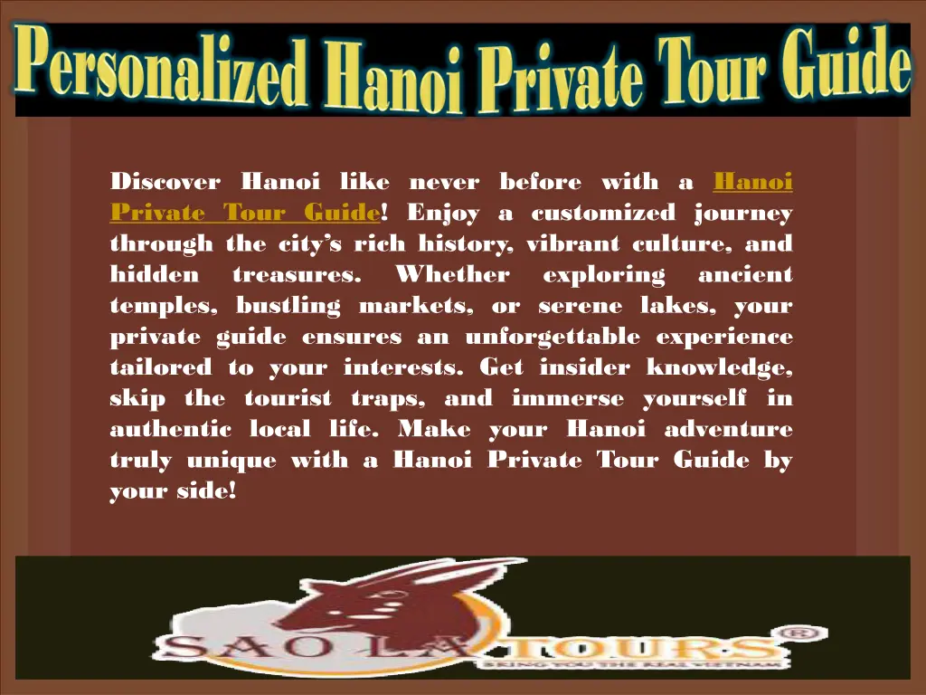 discover hanoi like never before with a hanoi