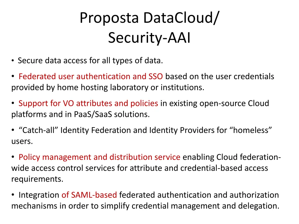 proposta datacloud security aai