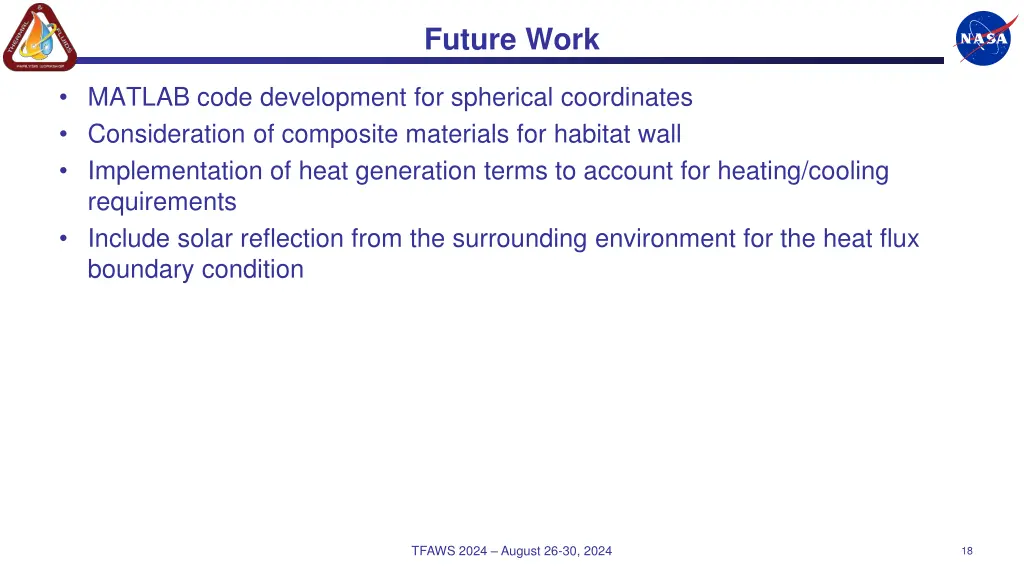 future work