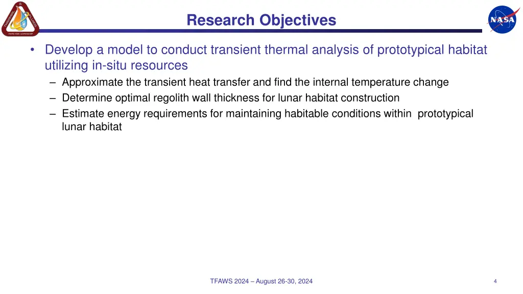 research objectives