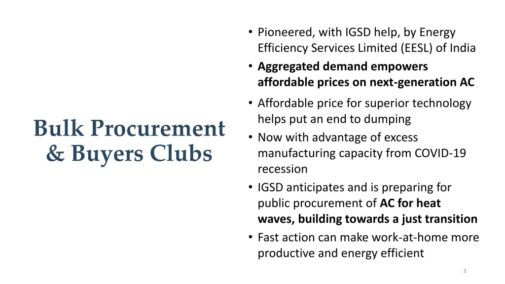 pioneered with igsd help by energy efficiency