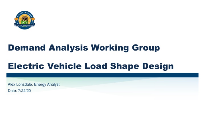 demand analysis working group