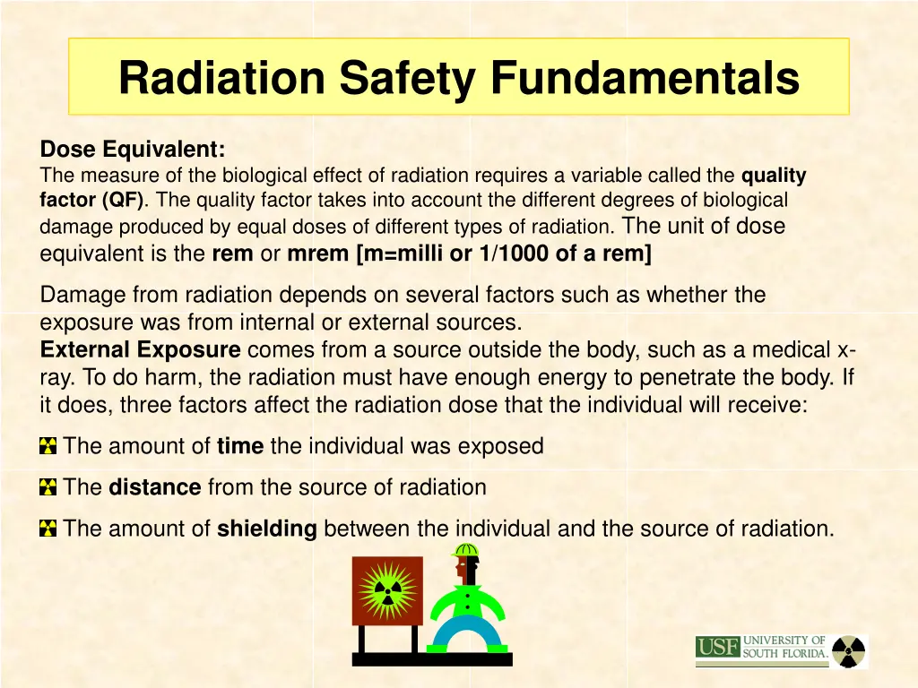 radiation safety fundamentals 6