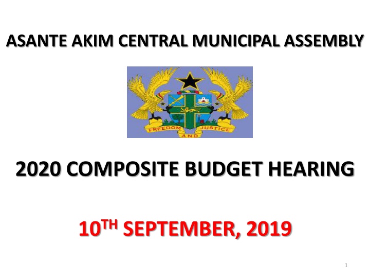 asante akim central municipal assembly