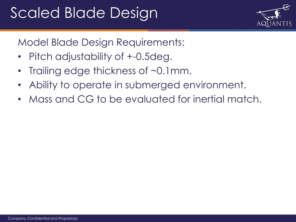 scaled blade design