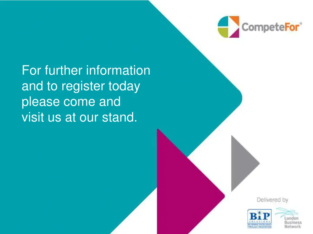for further information and to register today