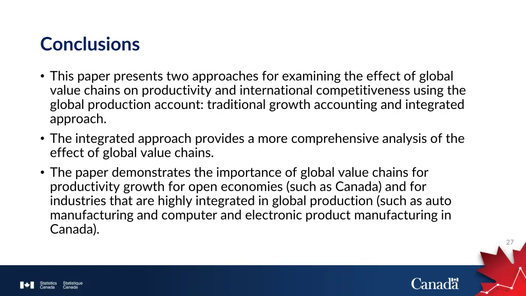 conclusions