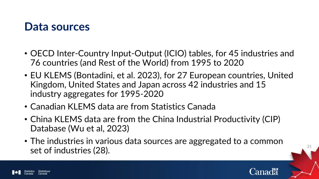 data sources