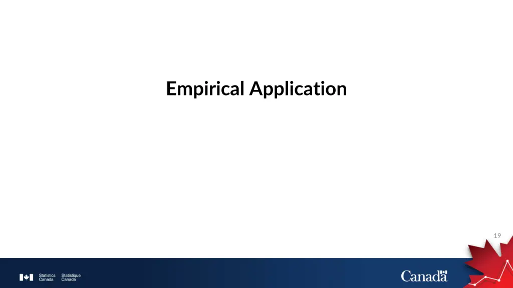 empirical application