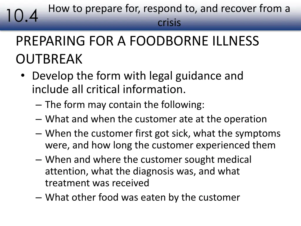 how to prepare for respond to and recover from 2