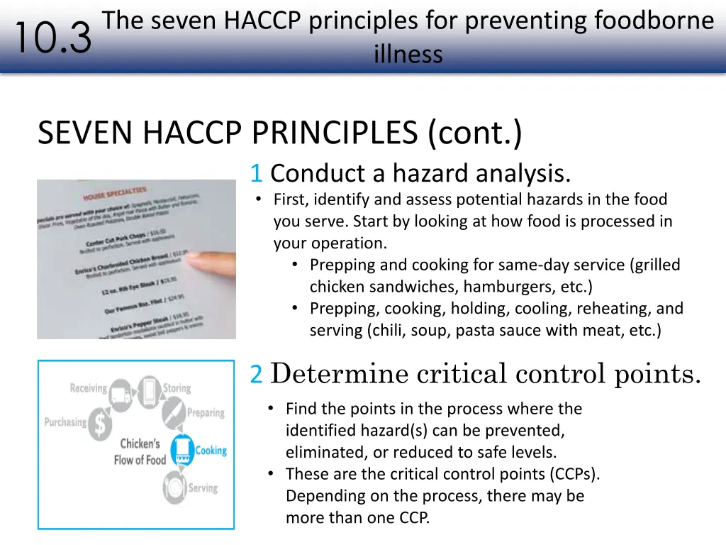 the seven haccp principles for preventing 1