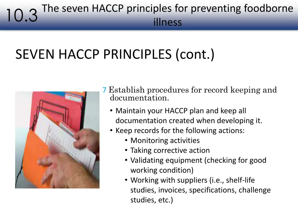 the seven haccp principles for preventing 4