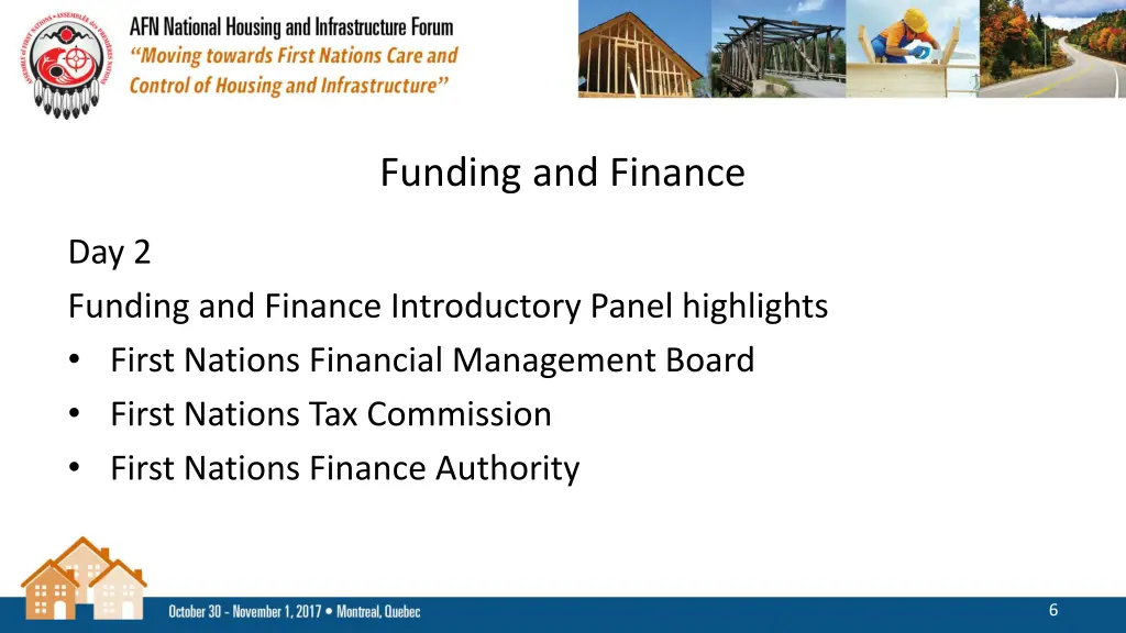 funding and finance
