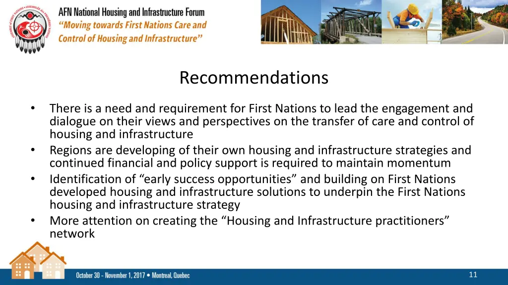 recommendations