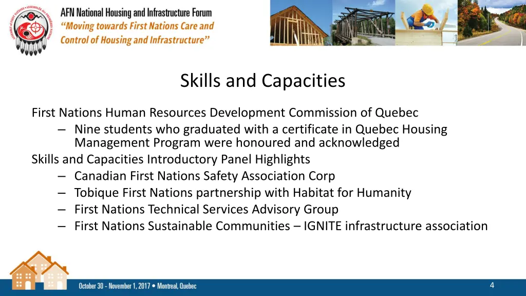 skills and capacities
