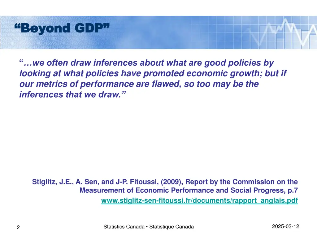 beyond gdp beyond gdp