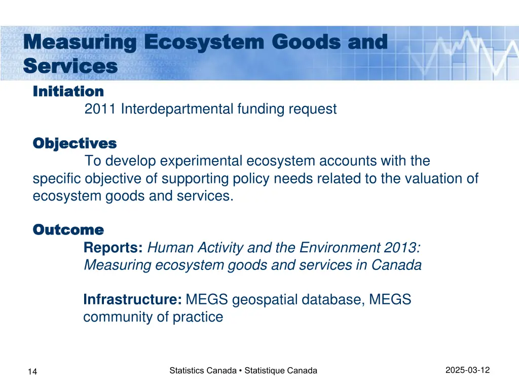 measuring ecosystem goods and measuring ecosystem