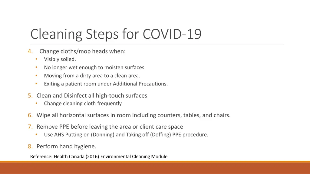 cleaning steps for covid 19 1