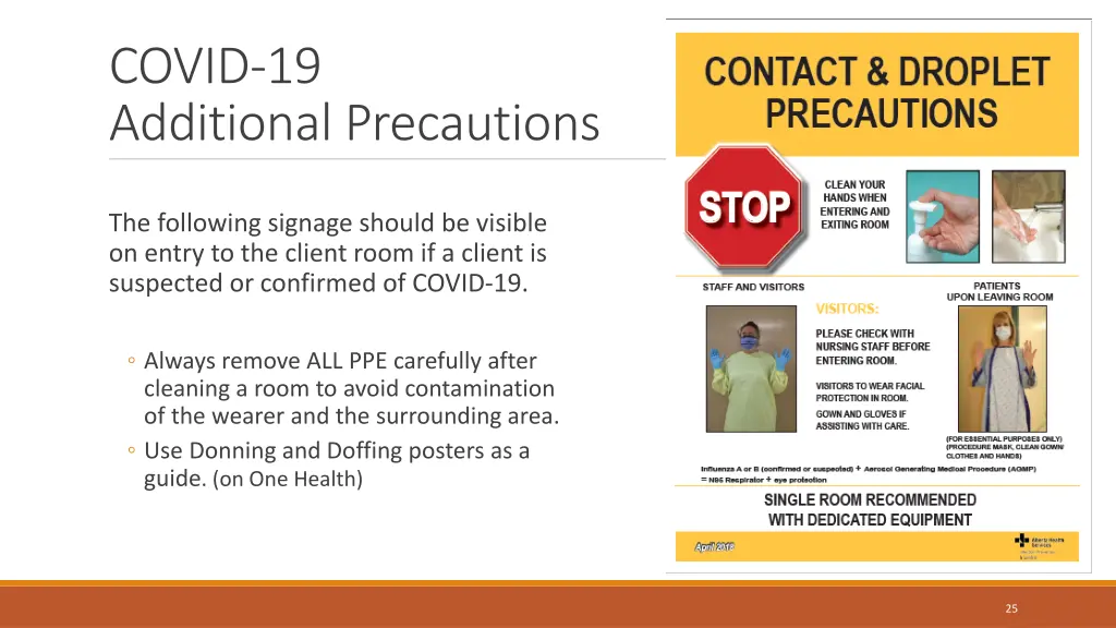 covid 19 additional precautions