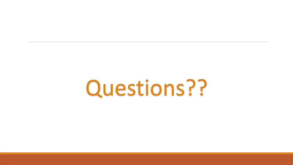 questions