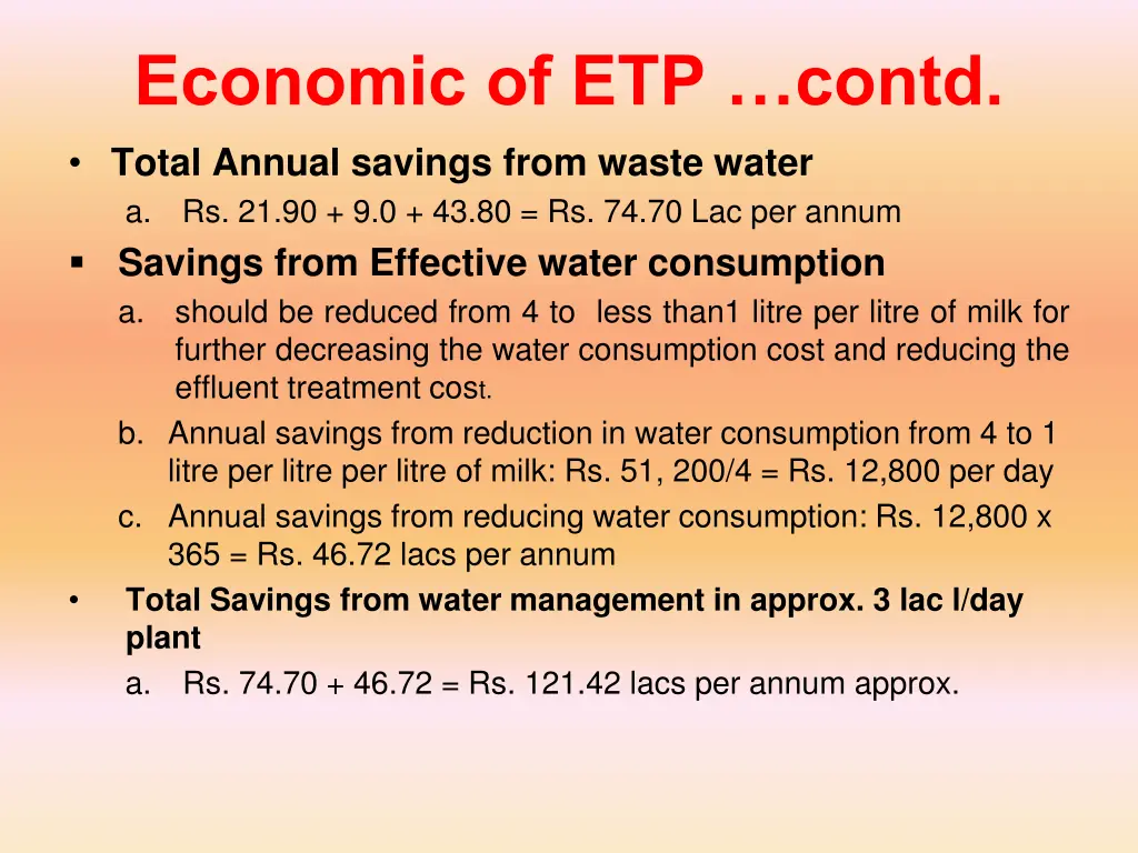 economic of etp contd 2