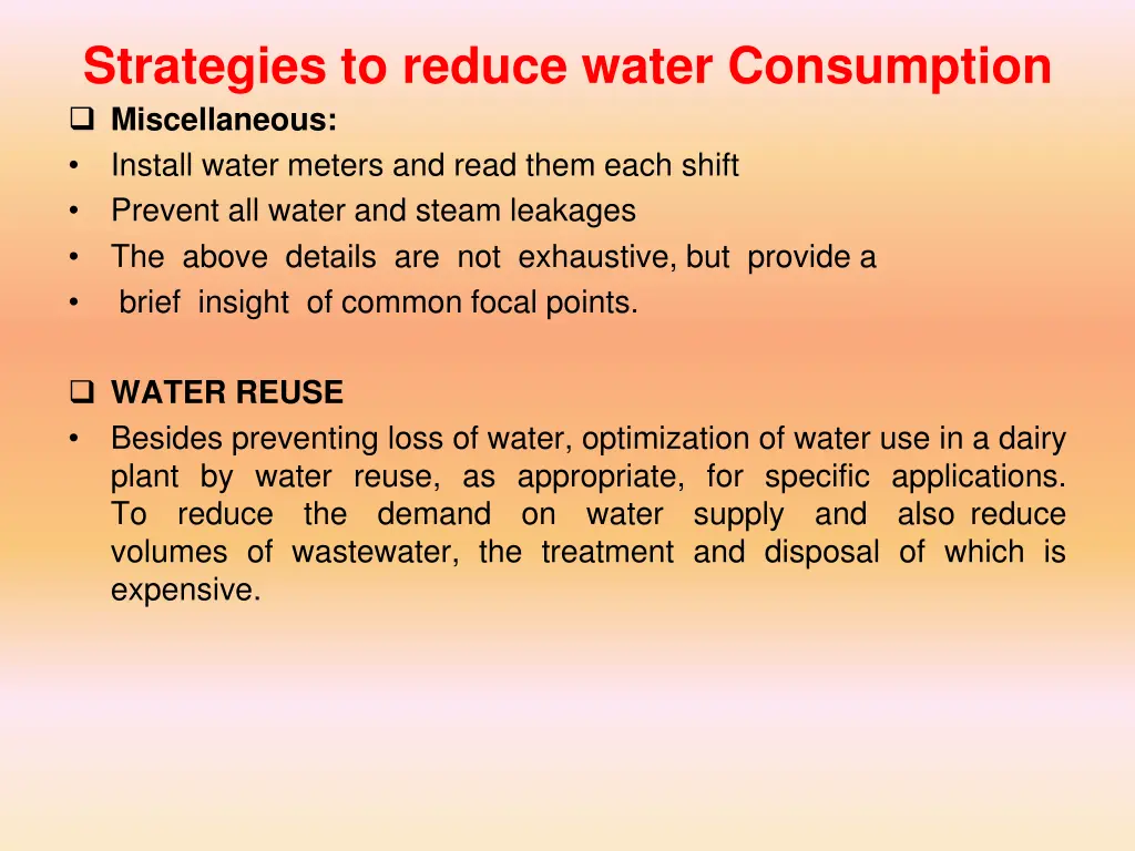 strategies to reduce water consumption 1