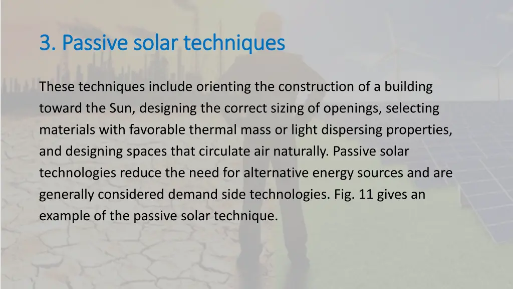 3 passive solar techniques 3 passive solar