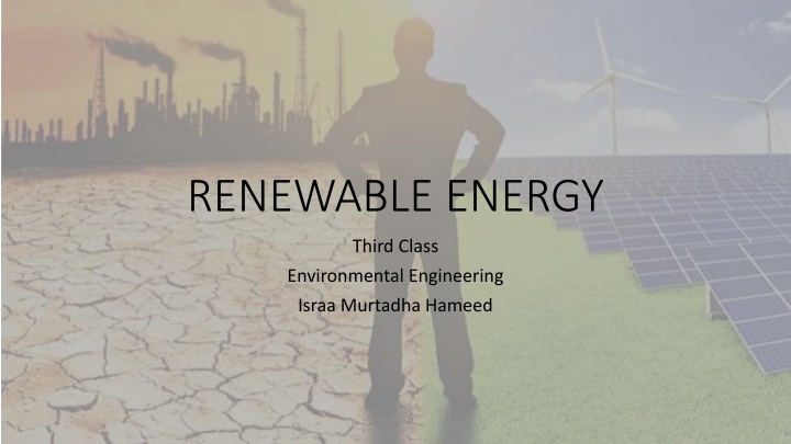renewable energy