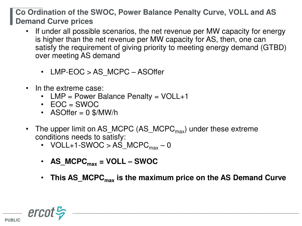 co ordination of the swoc power balance penalty 1