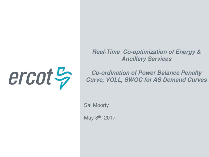 real time co optimization of energy ancillary