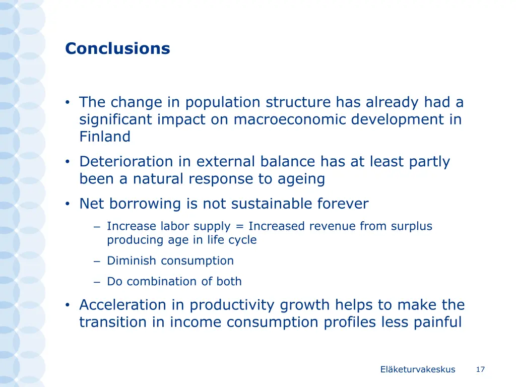 conclusions