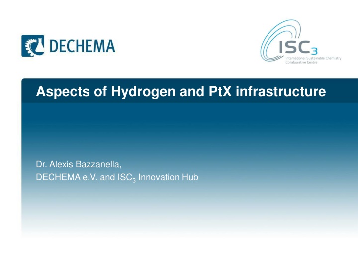 aspects of hydrogen and ptx infrastructure