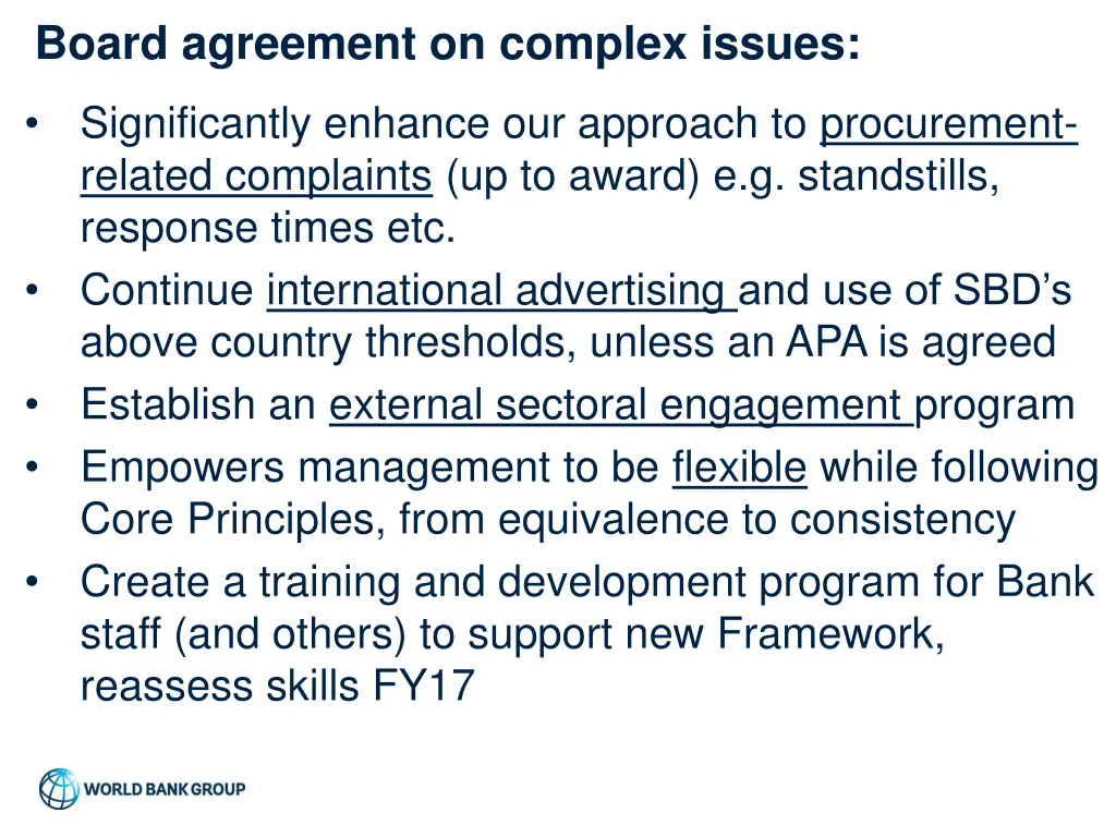 board agreement on complex issues 3