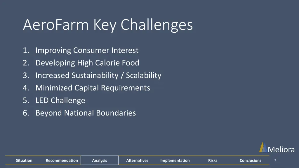 aerofarm key challenges