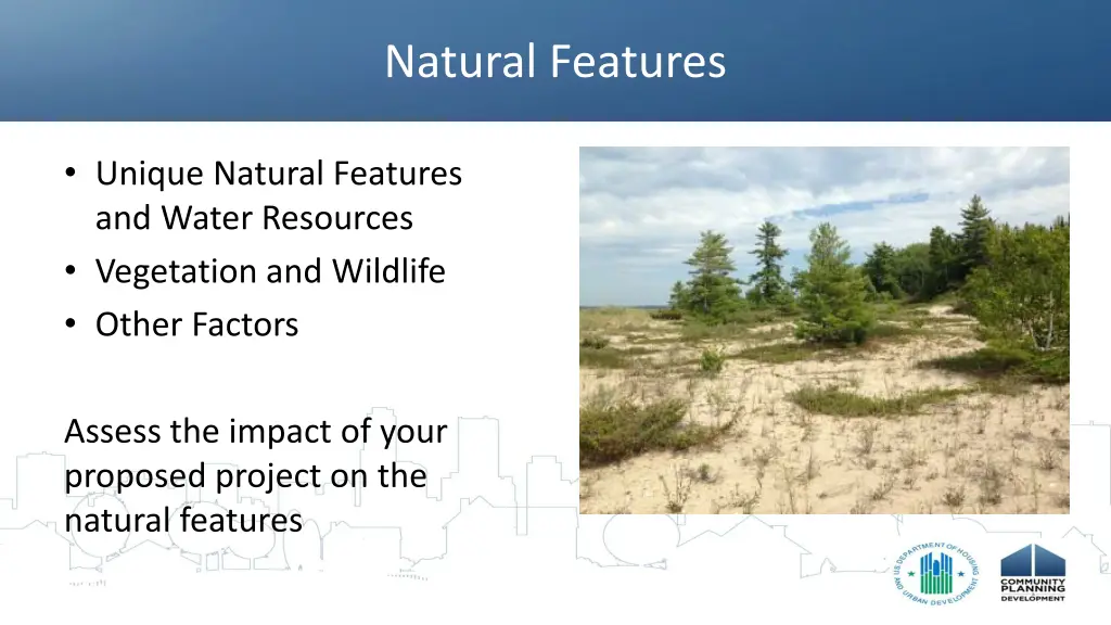 natural features