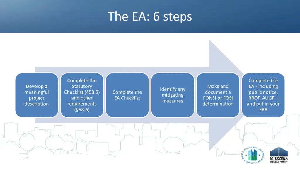 the ea 6 steps