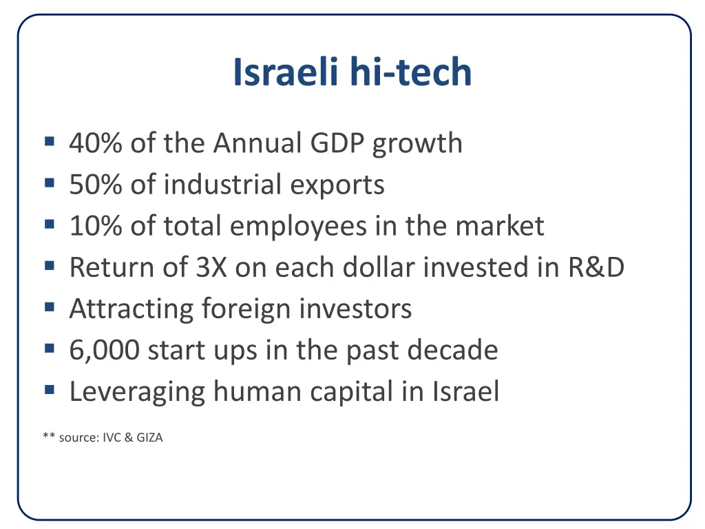 israeli hi tech