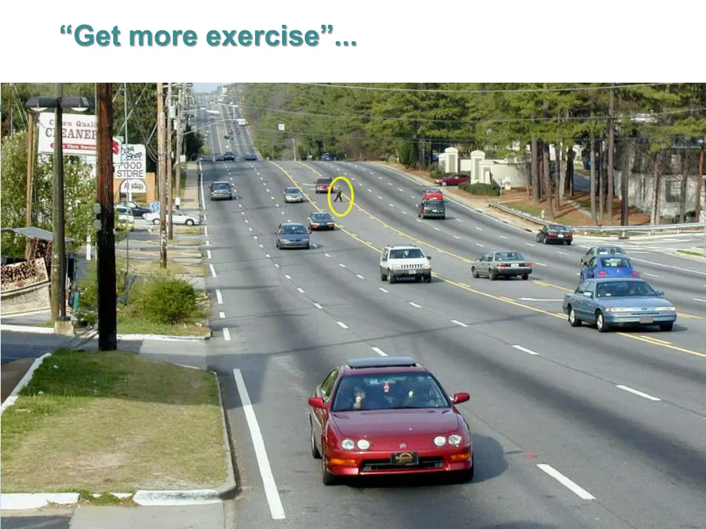 get more exercise