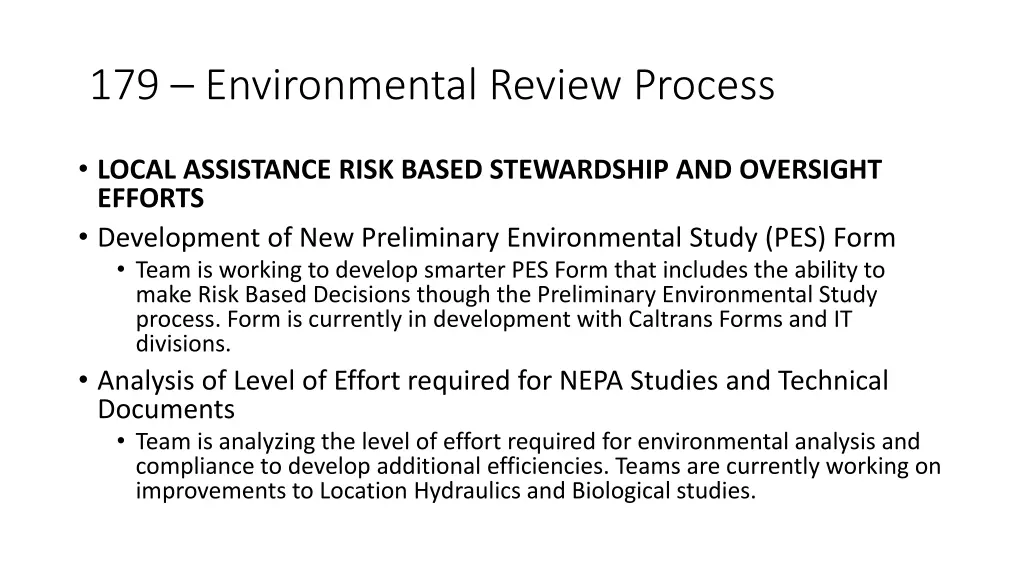 179 environmental review process 4