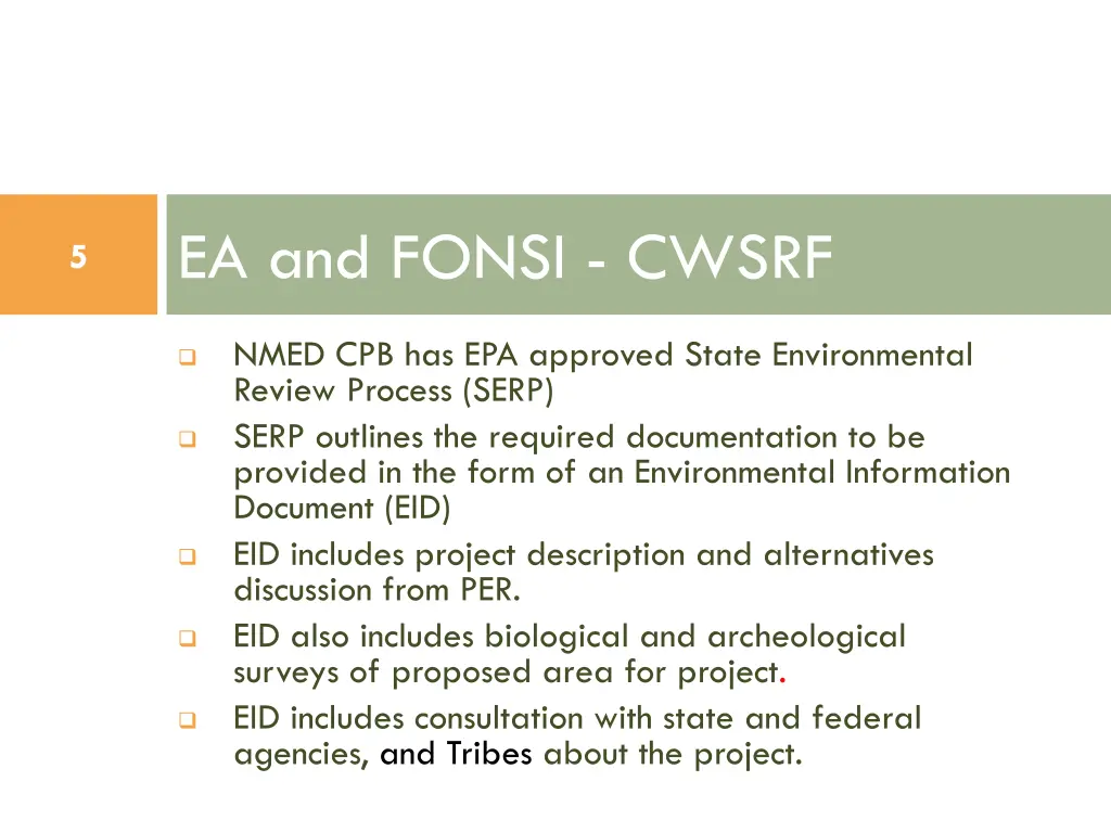 ea and fonsi cwsrf