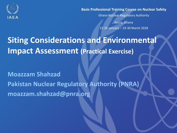 basic professional training course on nuclear