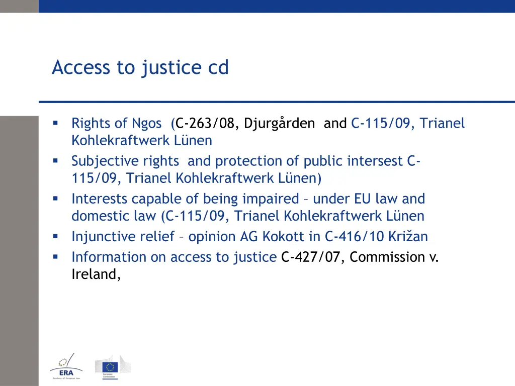 access to justice cd