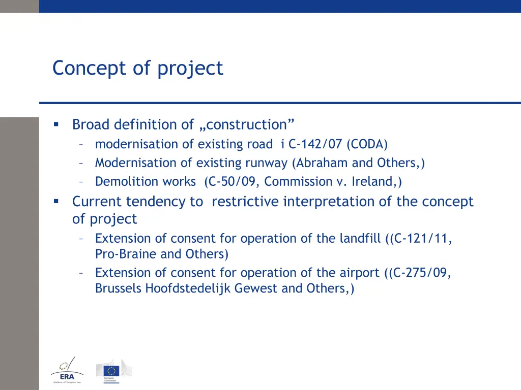 concept of project