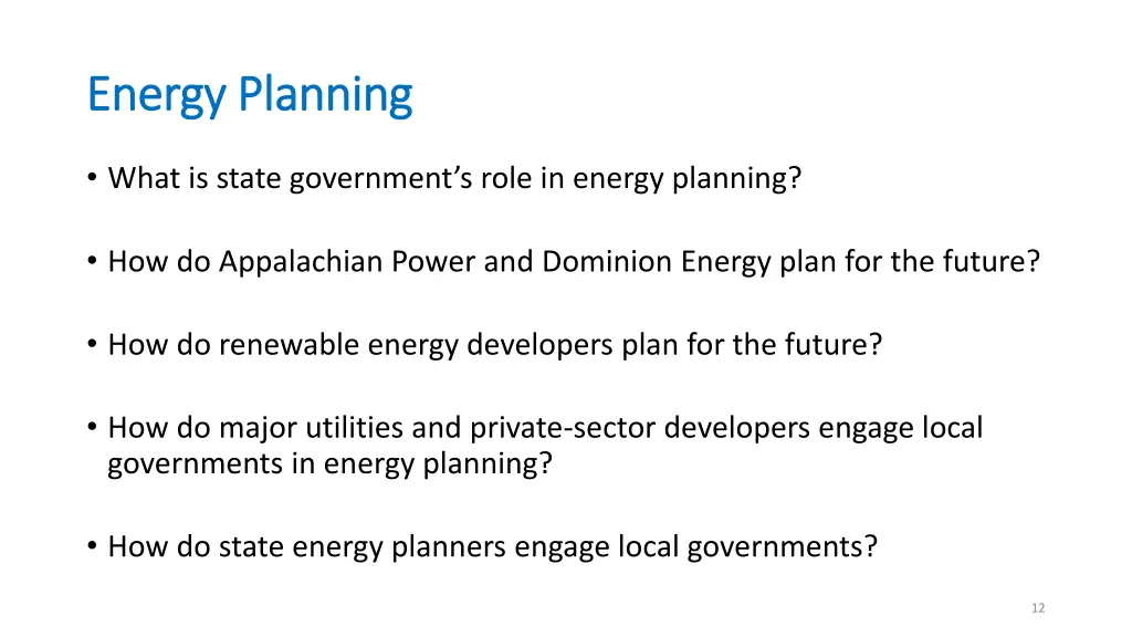 energy planning energy planning 1