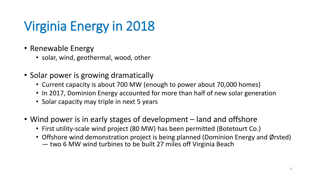virginia energy in 2018 virginia energy in 2018 5