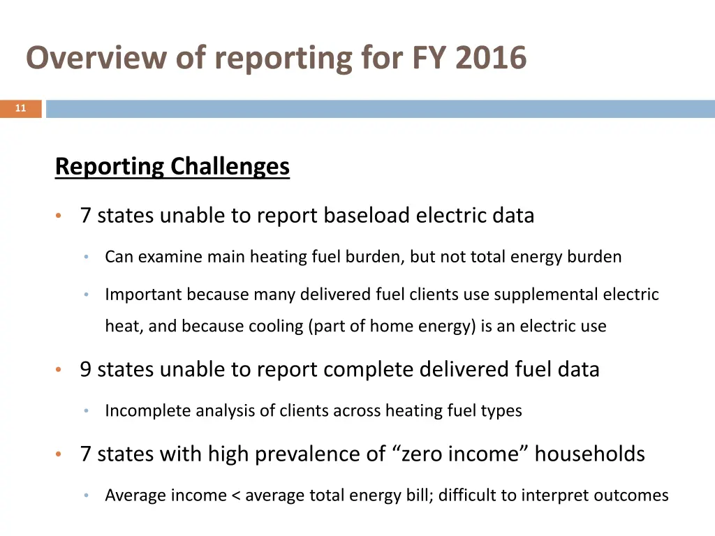 overview of reporting for fy 2016 1