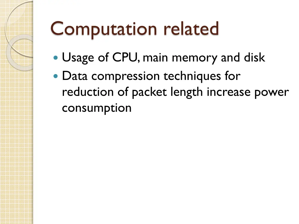 computation related